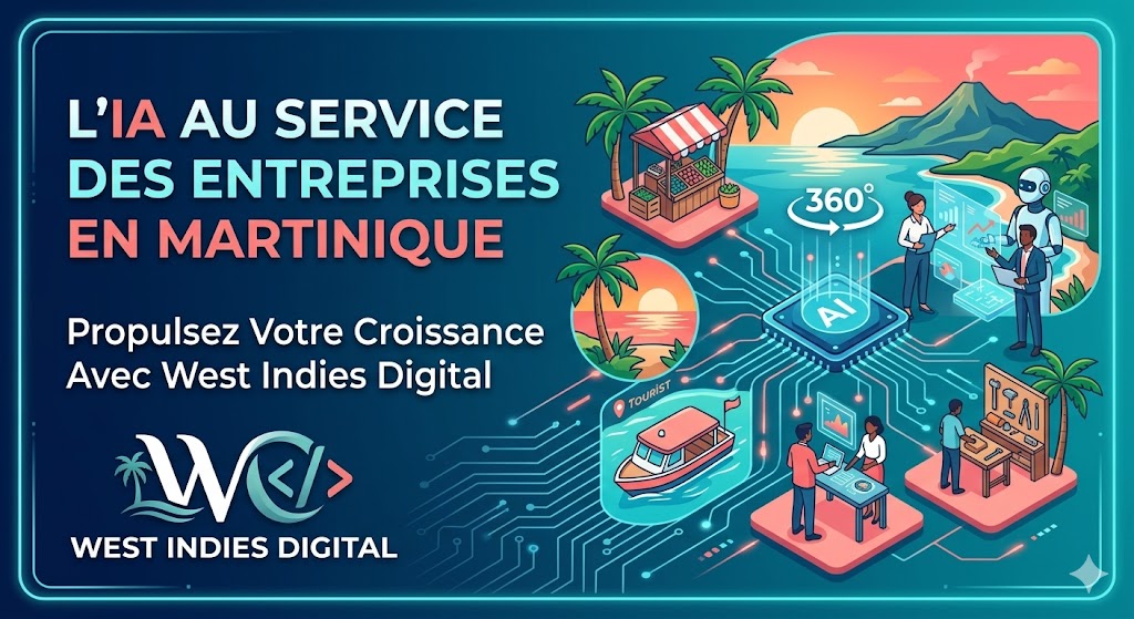 L&rsquo;IA au service des entreprises en Martinique : L’expertise humaine de West Indies Digital fait la différence