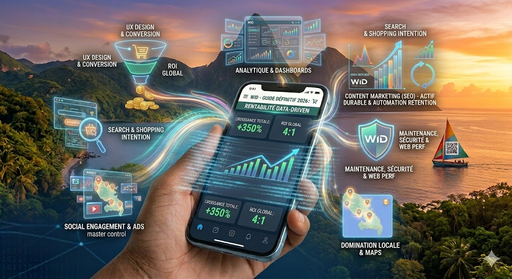 Le Guide Définitif 2026 pour Dominer le Web en Martinique : De la Simple Présence à la Rentabilité Data-Driven