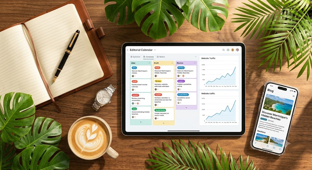 Stratégie de contenu en Martinique : Comment attirer vos clients naturellement ?